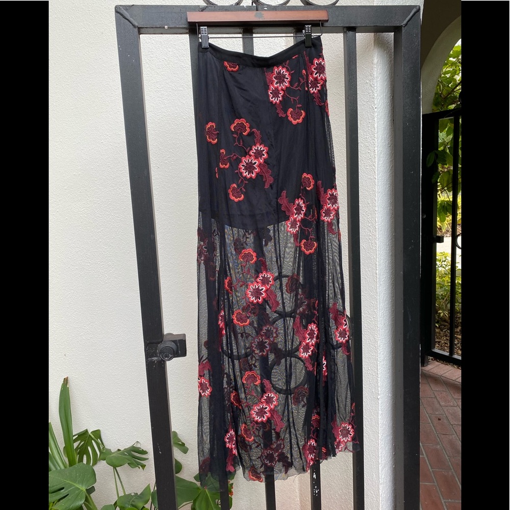 Embroidered Skirt